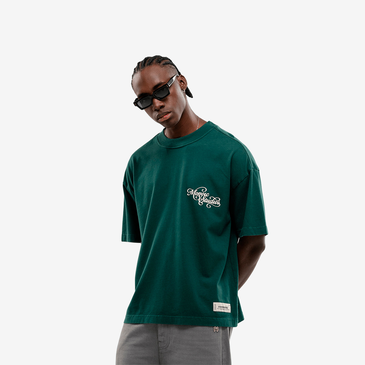 Monoic Camiseta New York Forest - Green